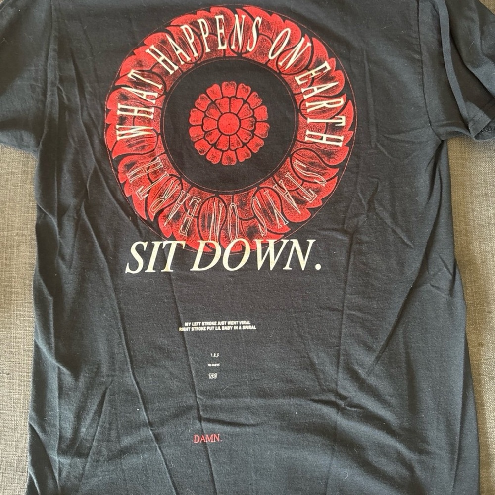 Kendrick Lamar DAMN tour shirt
